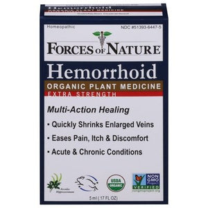 Forces Of Nature Hemorrhoid Control 5 Ml [UNFI #88922] T