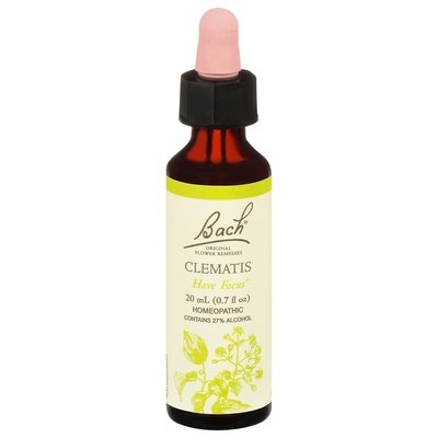 Bach Flower Essences Clematis 20 Ml [UNFI #86664] T