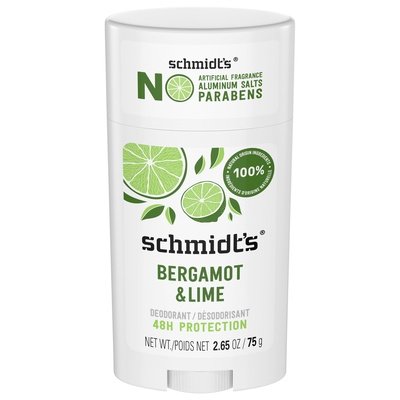 Schmidts Bergomt Lime 2.65 Oz [UNFI #82384] T