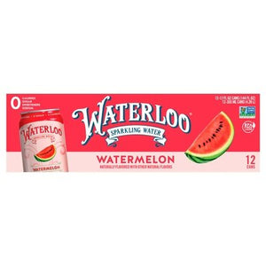 Waterloo Watermelon Sparkling Water 2/12/12 Oz [UNFI #60893] T