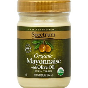Spectrum Naturals Mayonnaise Olive Oil 12/12 Oz [UNFI #37668]