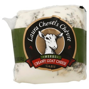 Laura Chenels Chevre Chablis Herb 6/5 Oz [UNFI #12202]