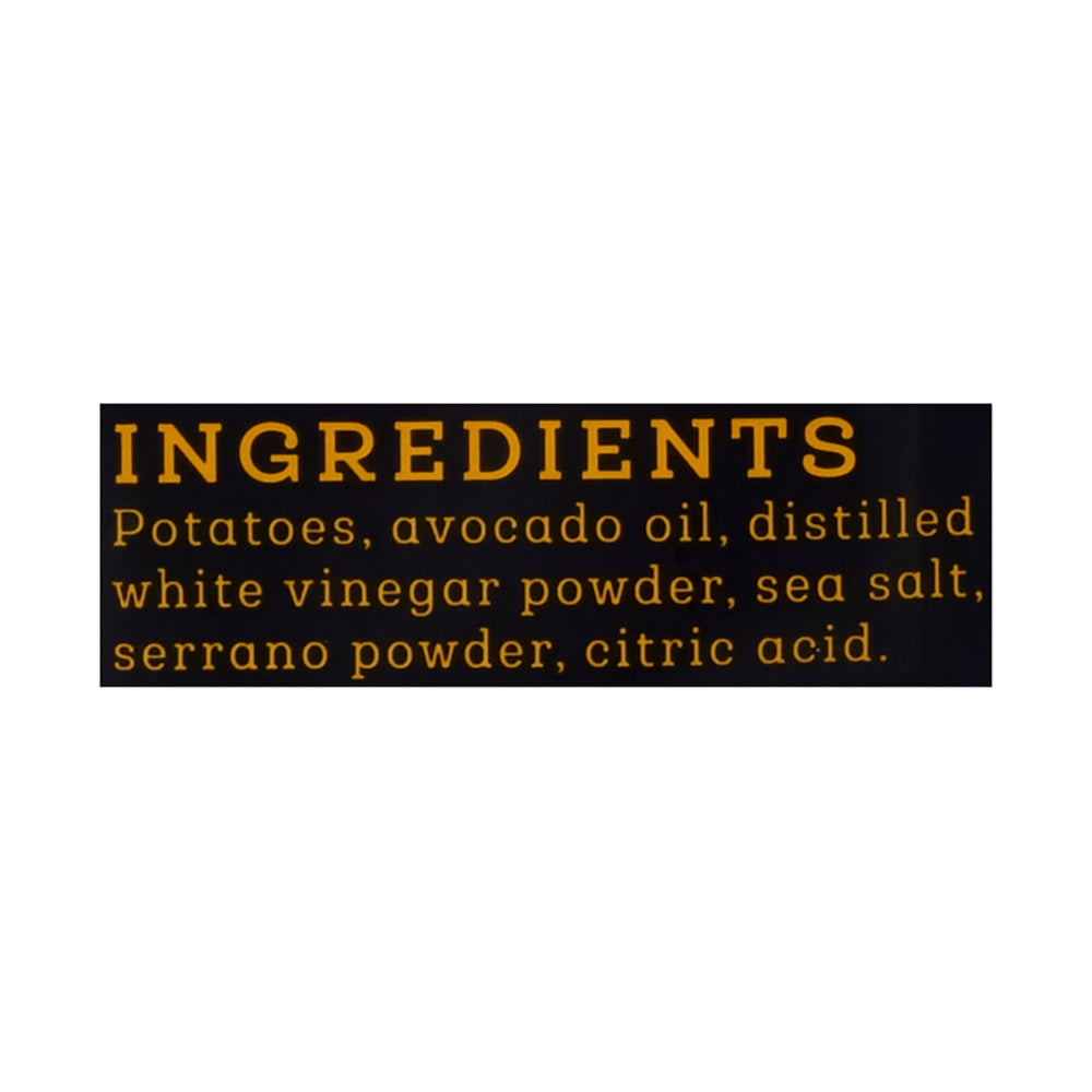Siete Potatochip,Seasalt,Vinegar,Ser 24/1.5 Oz [UNFI #36534]