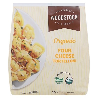 Woodstock Four Cheese Tortelloni 12/20 Oz [UNFI #04817]