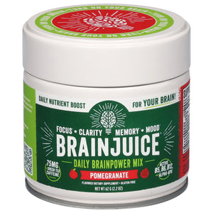 Brainjuice Pomegranate Drink Mix 2.2 Oz [UNFI #20231] T
