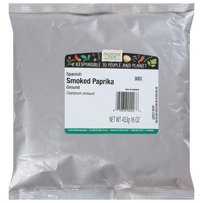 Frontier Nat Prod Co-op Paprika,Smoked Spanish,Powder 1 Lb [UNFI #25090]