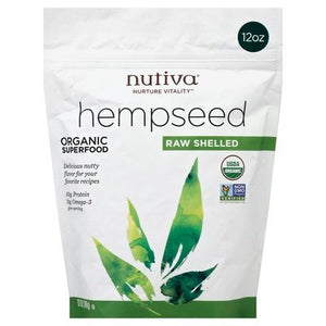 Nutiva Shelled Hempseed In Pouch 12 Oz [UNFI #49970]