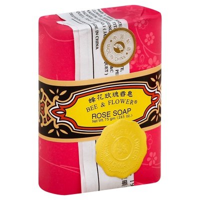 Bee & Flower Soaps Rose 12/2.65 Oz [UNFI #58747] T