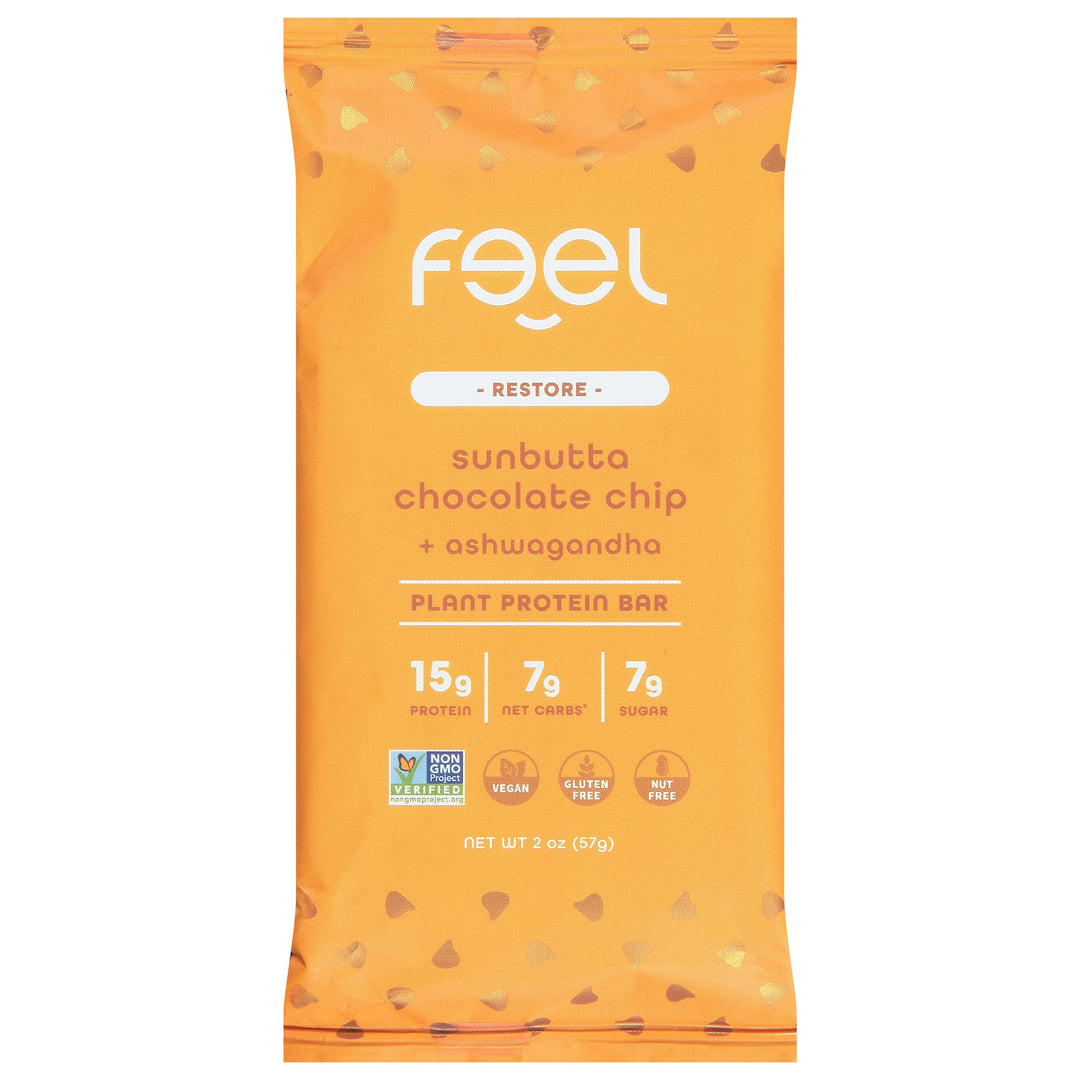 Feel Sunbutta Chocoalte Chip Bar 10/2 OZ [UNFI #19002]