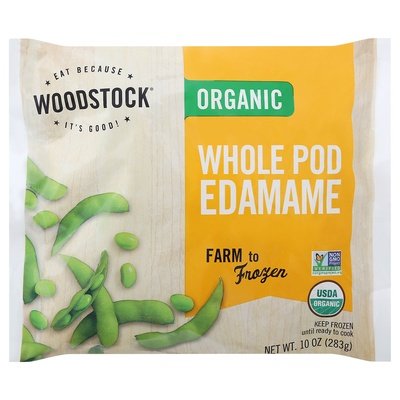 Woodstock Edamame 12/10 Oz [UNFI #70801]