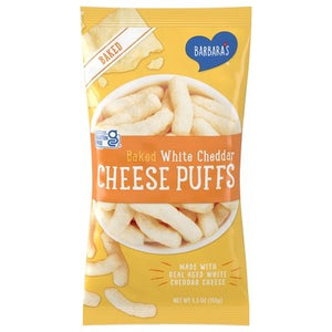 Barbaras Bakes White Cheddar 12/5.5 Oz [UNFI #35007]
