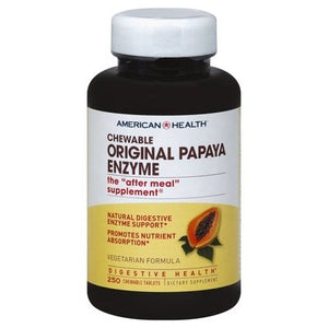 American Health Papaya Original 250 Tab [UNFI #84922] T