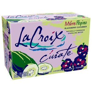 Lacroix Curate Mure Pepino Slim Can 3/8/12 Oz [UNFI #30145] T