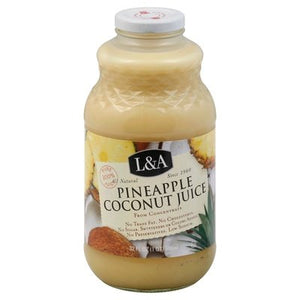 L & A Juice Pineapple Coconut 6/32 Oz [UNFI #59572]