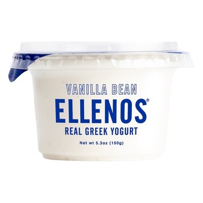 Ellenos Vanilla Bean Greek Yogurt 8/5.3 Oz [UNFI #37225]
