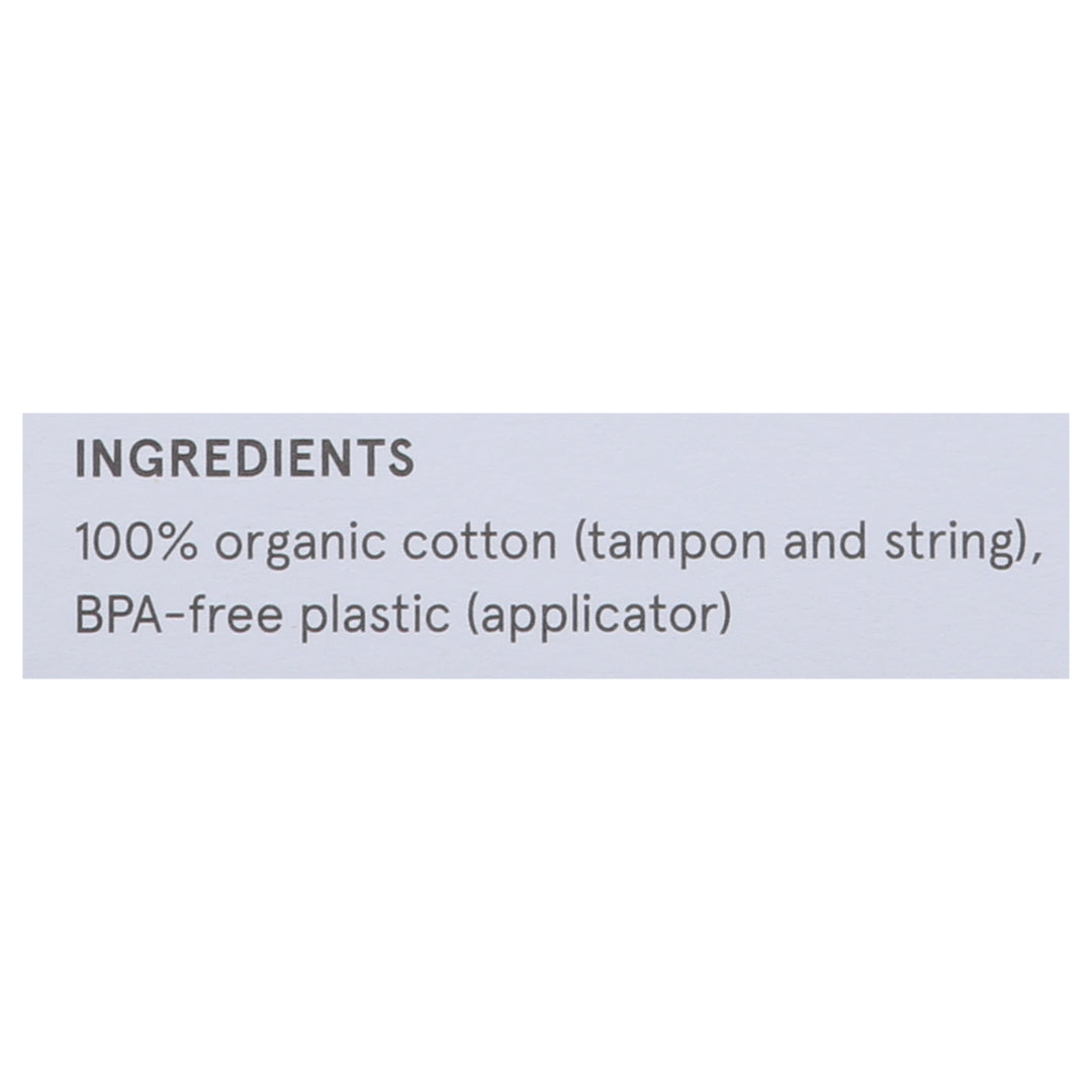Lola Tampon,Compact,Super Plus 20 Ct [UNFI #06720] T