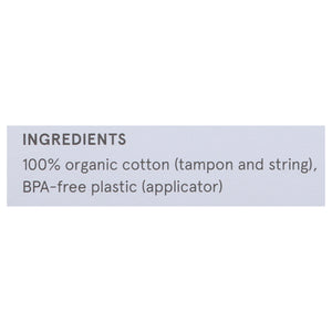 Lola Tampon,Compact,Super Plus 20 Ct [UNFI #06720] T