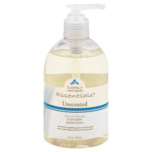 Clearly Natural Unscented W/ Pump 12 Oz [UNFI #82891] T