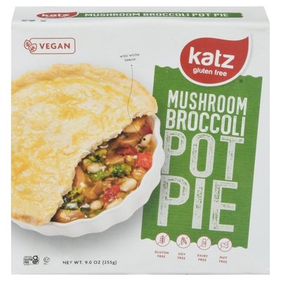 Katz Gluten Free Broc Mush Gf Pot Pie 6/9 Oz [UNFI #71198]