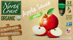 North Coast Apple Sauce 4/12/3.2Z [UNFI #73974]