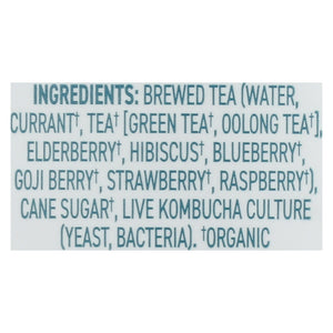 Brew Dr Kombucha Superberry 12/14 Oz [UNFI #13837]