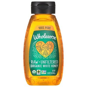 Wholesome Raw White Unfiltered,Sqz 6/16 Oz [UNFI #06465]