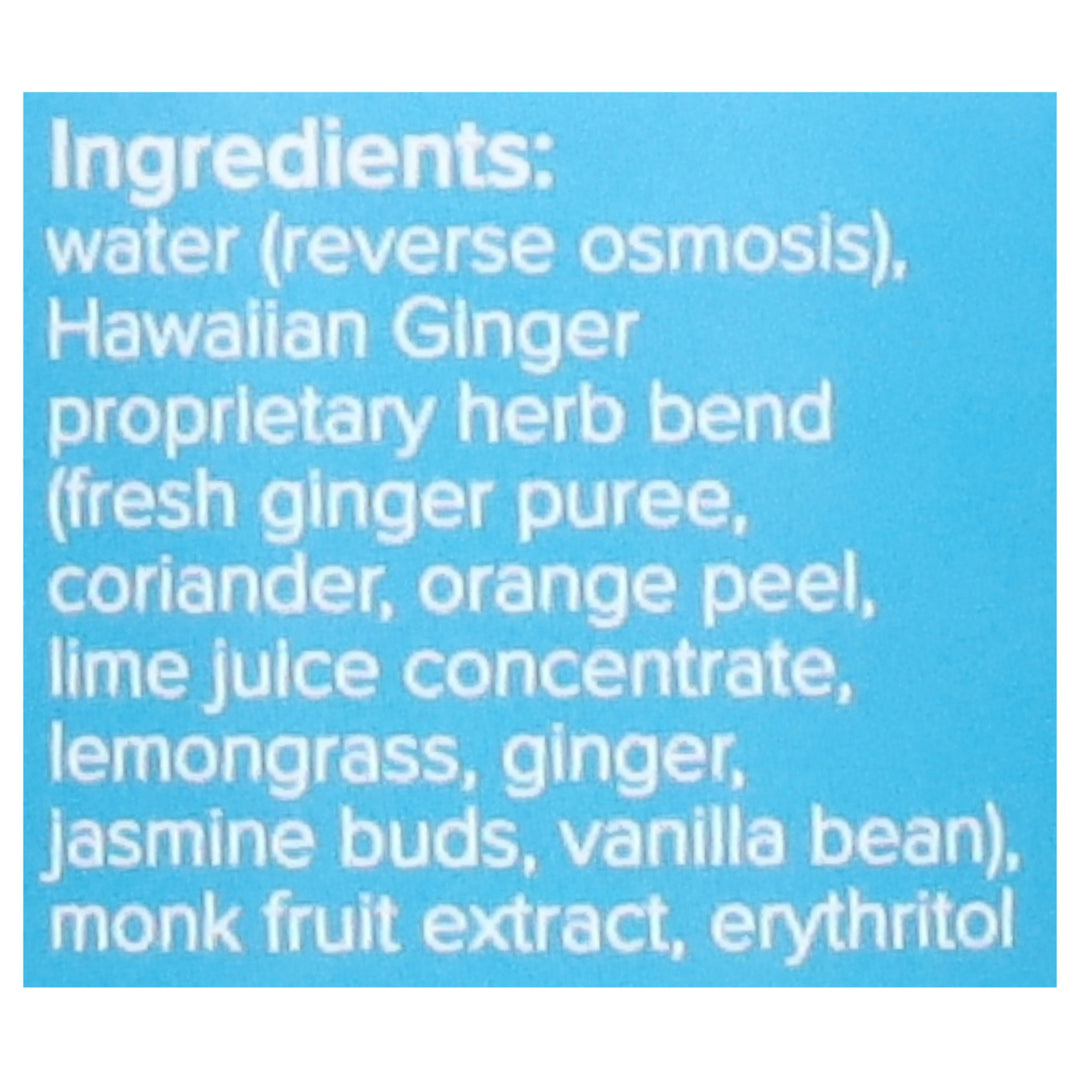 Goldthread Plant Based Tonic Hawaiian Ginger 12/10.5 Oz [UNFI #33403]