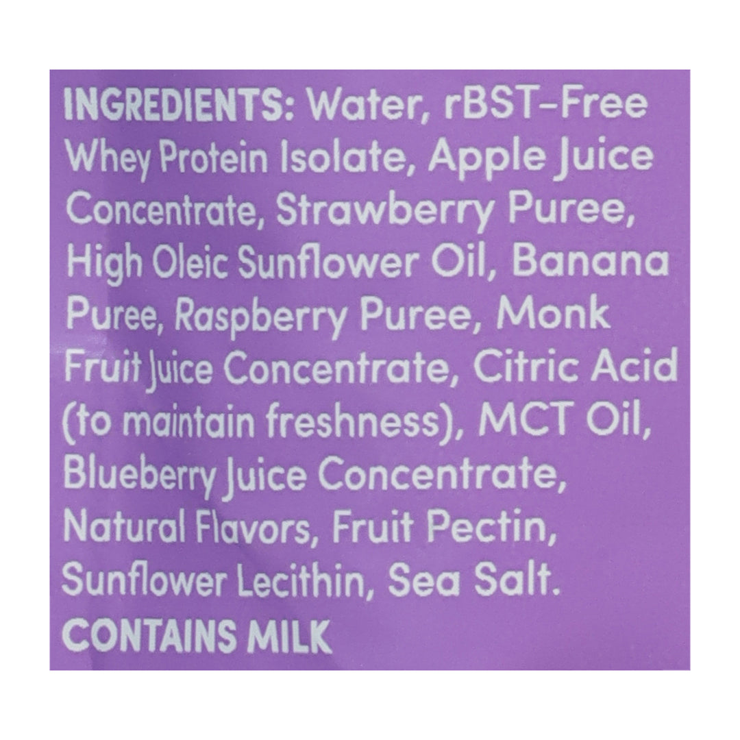 Designer Wellness Mixed Berry Smoothie 6/4.2 Oz [UNFI #32151]
