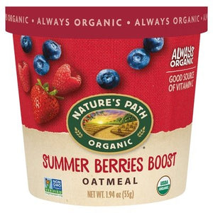 Natures Path Oatmeal Cup,Summer Berries 12/1.94 Oz [UNFI #52184]