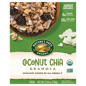 Natures Path Chia Plus Coconut 12/12.34 Oz [UNFI #23388]