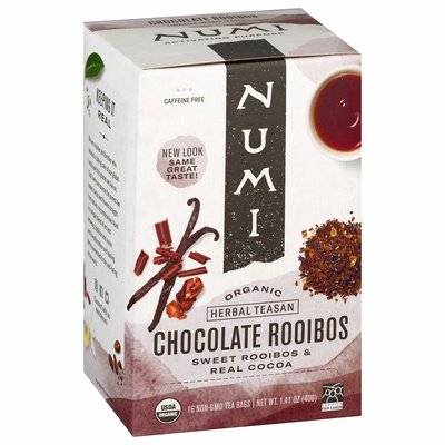 Numi Tea Chocolate Rooibos 6/16 Bag [UNFI #72271]
