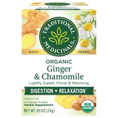 Traditional Medicinals Ginger With Chamomile 6/16 Bag [UNFI #28951] T