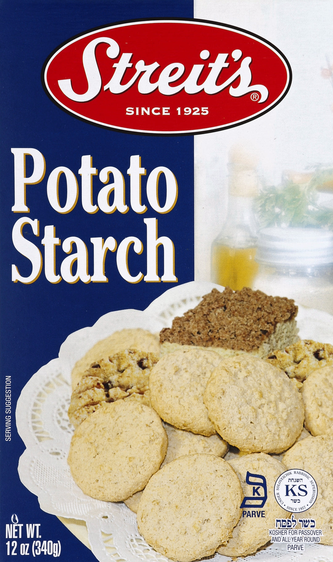 Streits Potato Starch Passover 12/12 Oz [UNFI #82461]