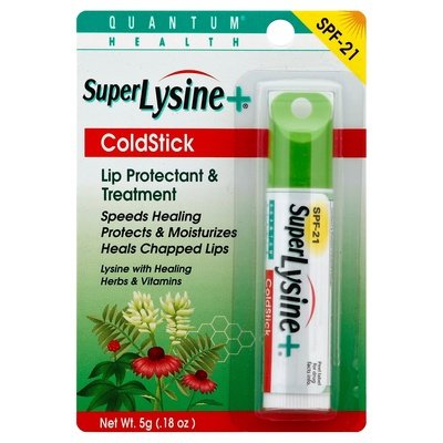 Quantum Health Suplysine+Lipcldstkspf21Plain .17 Oz [UNFI #58657] T