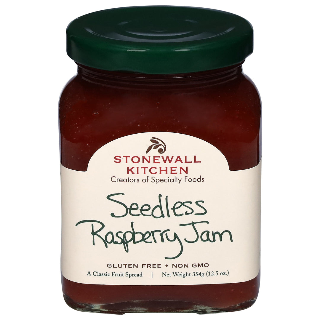 Stonewall Kitchen Raspberry Seedless Jam 12/12.5 Z [UNFI #09431]