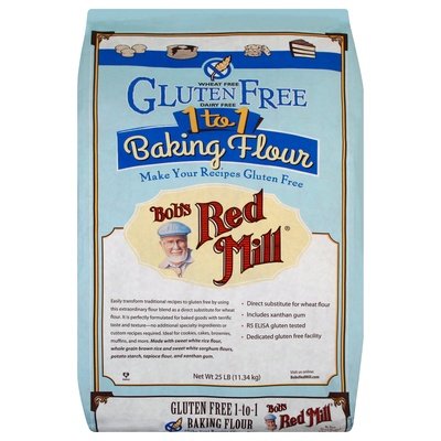 Bobs Red Mill Baking Flour 1-To1 25 Lb [UNFI #41726]