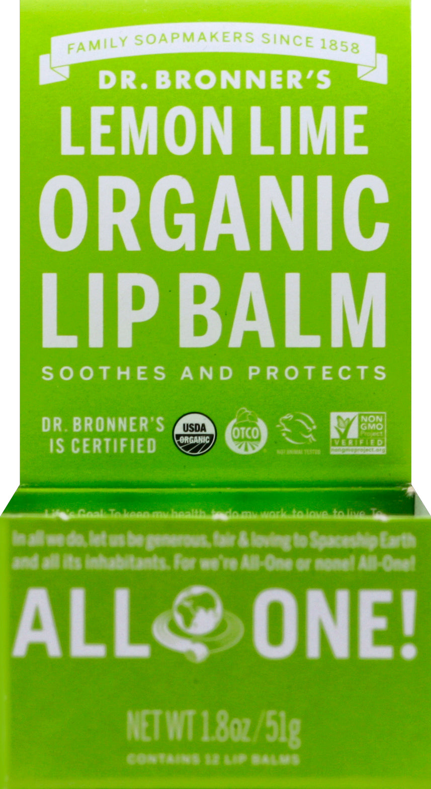 Dr. Bronners Lemon Lime 12/.15 Oz [UNFI #56066] T