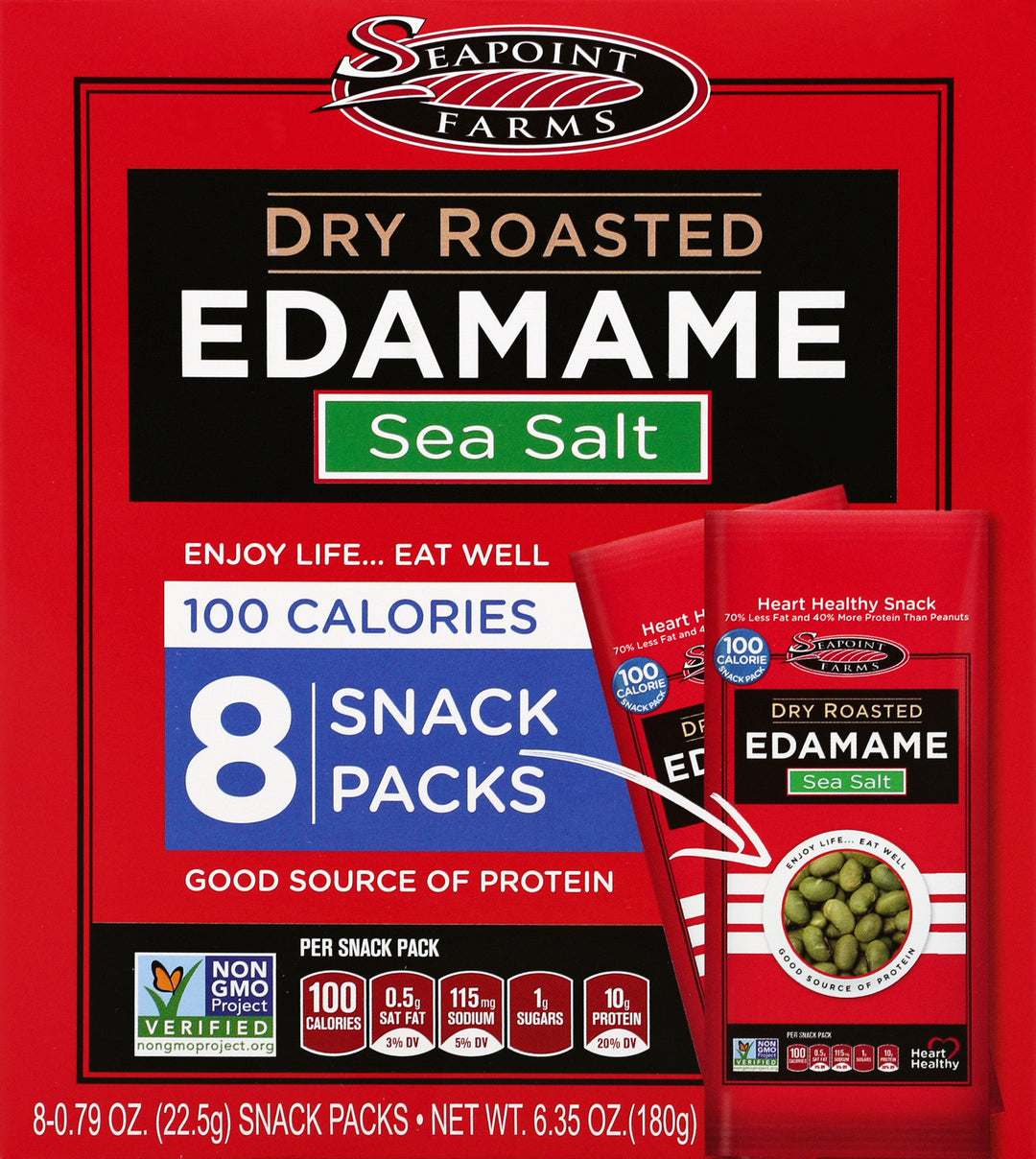Seapoint Farms Dry Roasted,Light Salt,100Cal 12/8/.79Z [UNFI #70845]