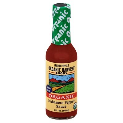 Organic Harvest Pepper Sauce Habanero 12/5 Oz [UNFI #22843]