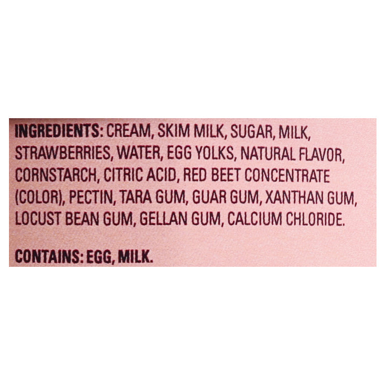 Tillamook Oregon Strawberry 6/1.5 Qt [UNFI #80752]
