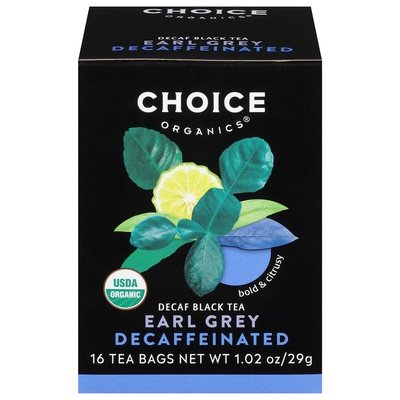 Choice Organics Earl Grey Decaffeinated 6/16 Bag [UNFI #28149]