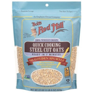 Bobs Red Mill Quick Cooking Steel Cut Oats 4/22 Oz [UNFI #15336]