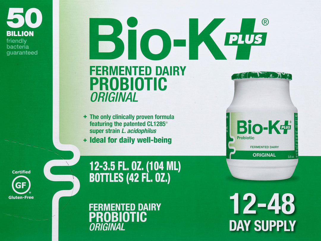 Bio-K Plus Acidophilus Original 2/12/3.5 Oz [UNFI #73831] T