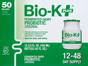 Bio-K Plus Acidophilus Original 2/12/3.5 Oz [UNFI #73831] T