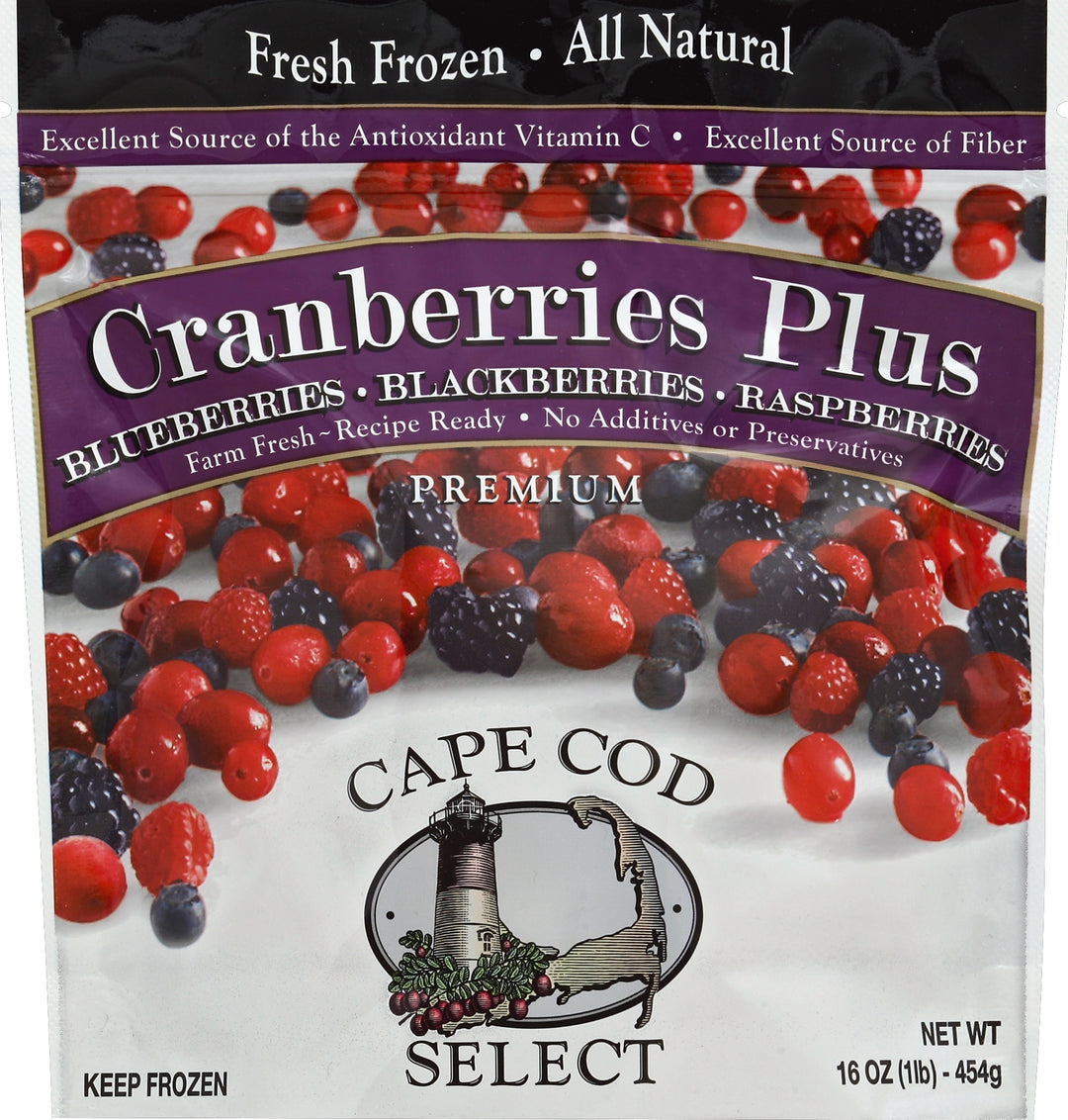 Cape Cod Select Power Blend Cranberries 8/16 Oz [UNFI #18722]
