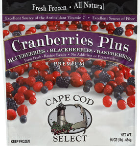 Cape Cod Select Power Blend Cranberries 8/16 Oz [UNFI #18722]