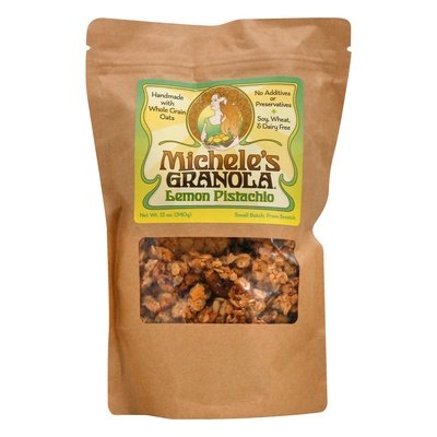 Micheles Granola Lemon Pistachio 6/12 Oz [UNFI #11179]