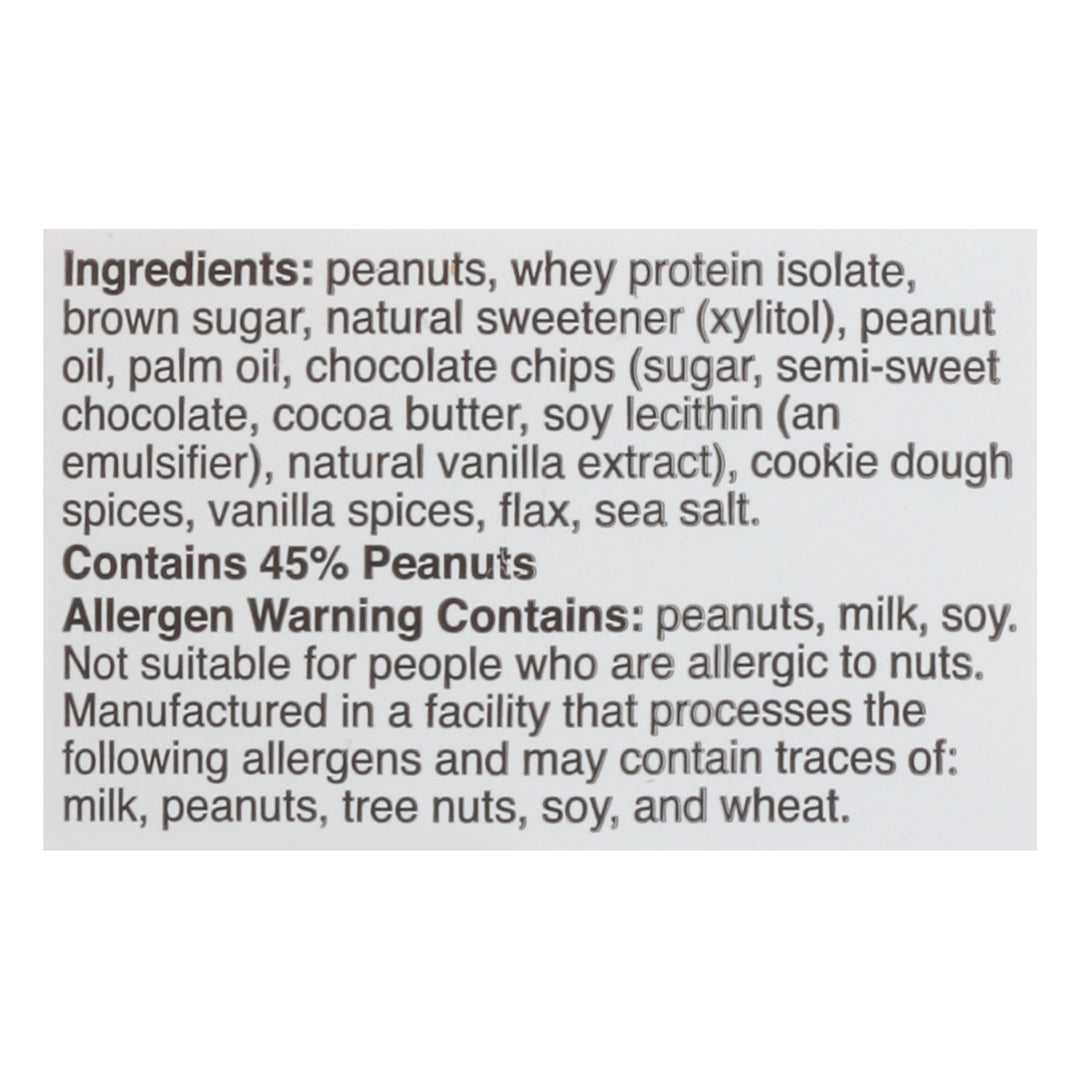 Nuts N More Pb Spread Cookie Dough 6/15 Oz [UNFI #12894]