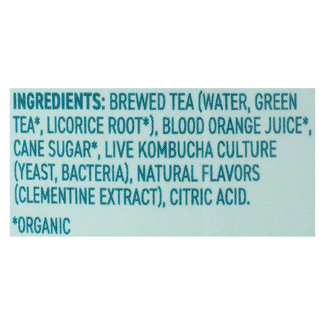 Brew Dr Kombucha Orange Sipjoy 12/12 Oz [UNFI #58558]
