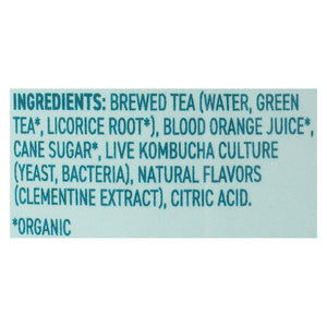 Brew Dr Kombucha Orange Sipjoy 12/12 Oz [UNFI #58558]